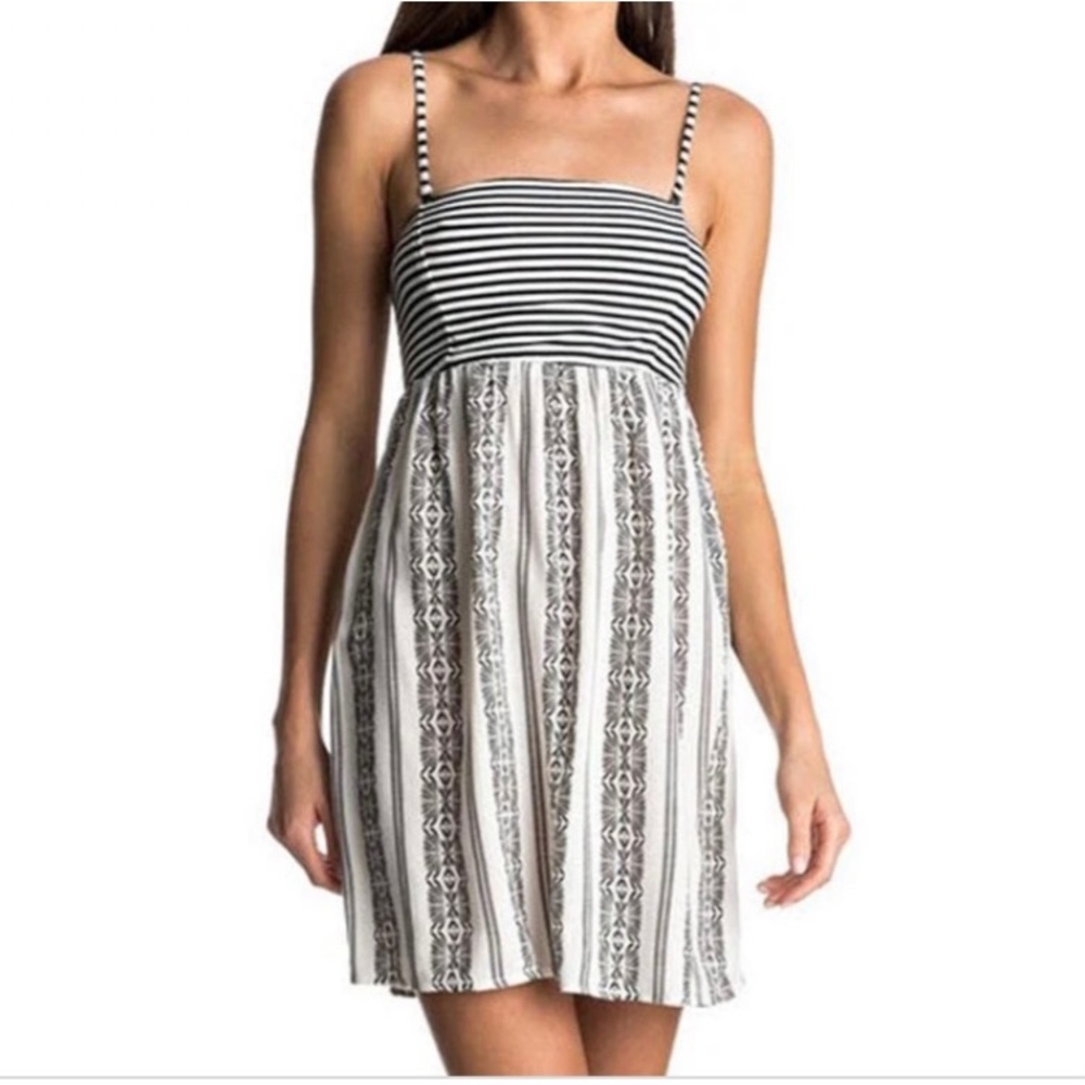 Roxy sundress - black and white